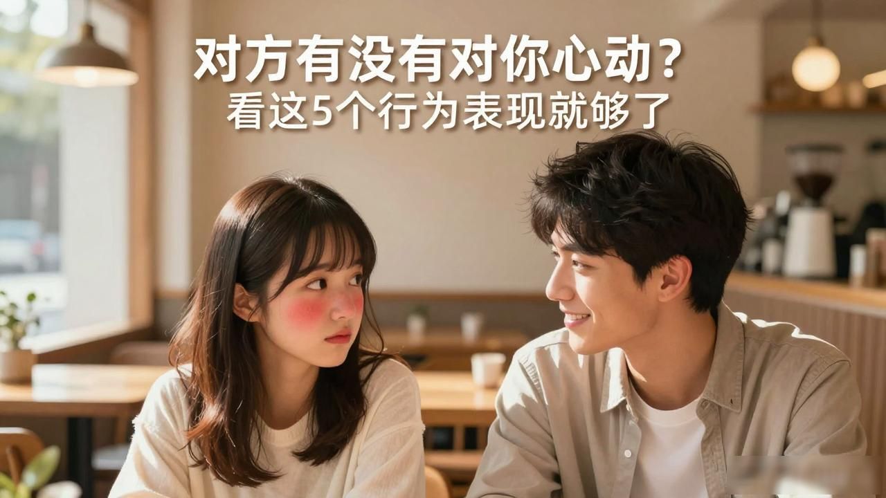 对方有没有对你心动？看这5个行为表现就够了