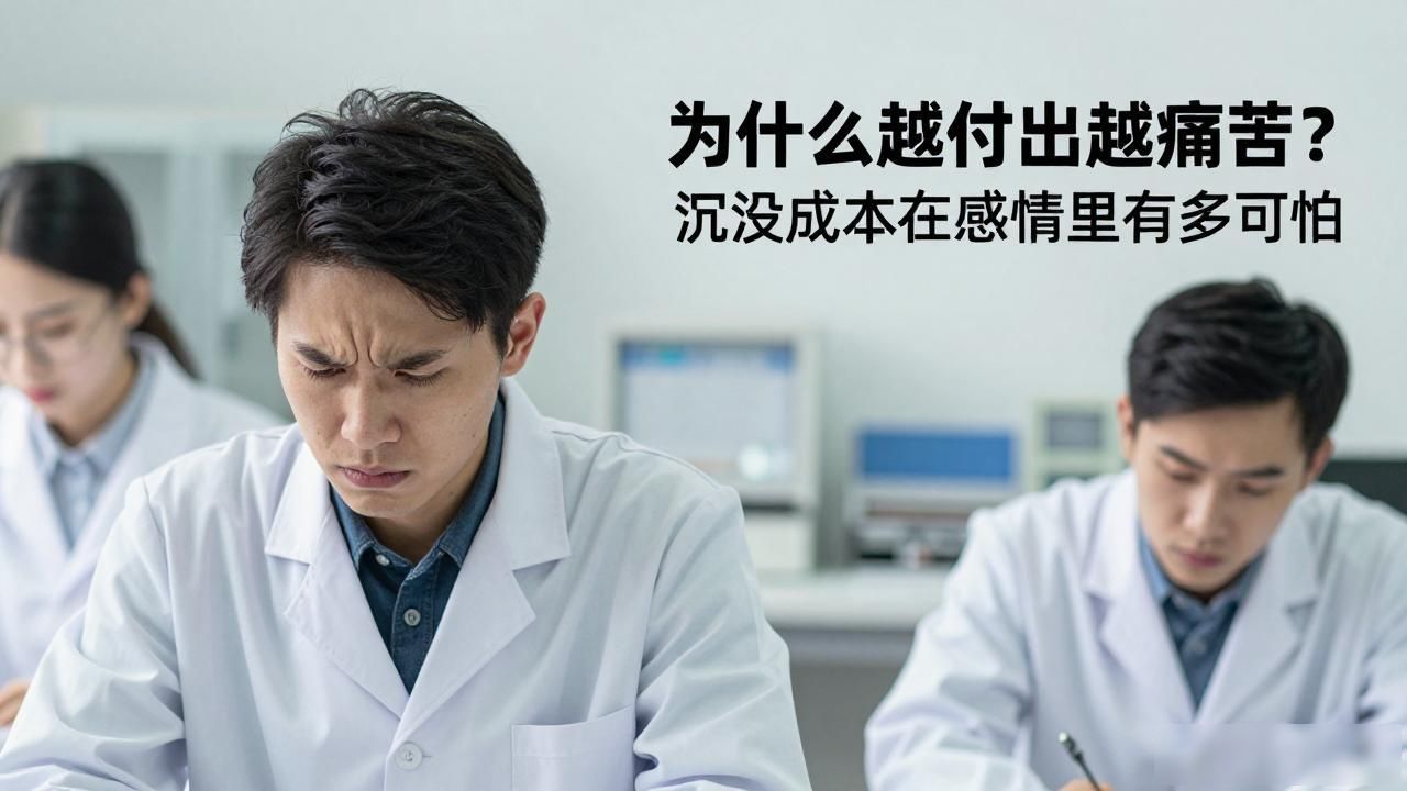 为什么越付出越痛苦？沉没成本在感情里有多可怕