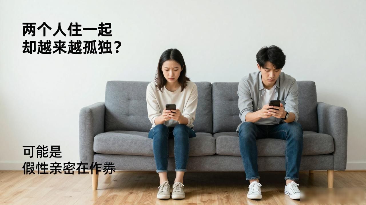 假性亲密:两个人同住,内心却越来越孤独_亲密孤独症候群_亲密对孤独的心理冲突
