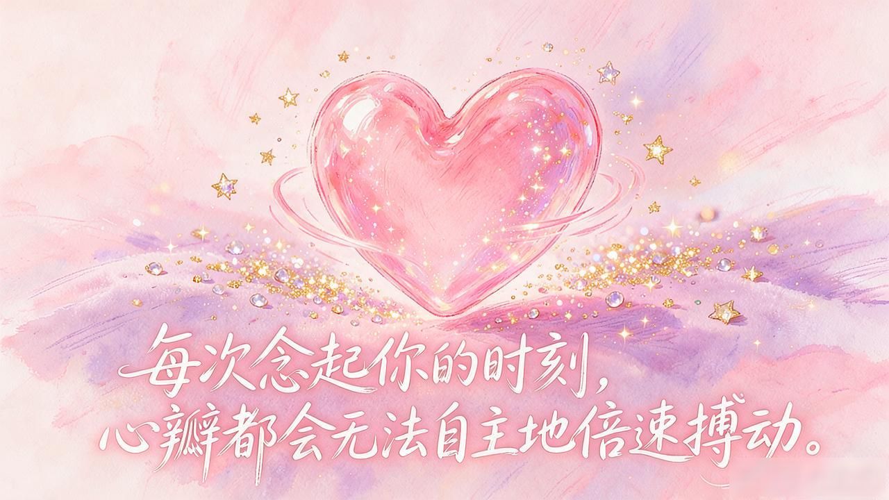 甜蜜十字情话，男女私聊专用短句