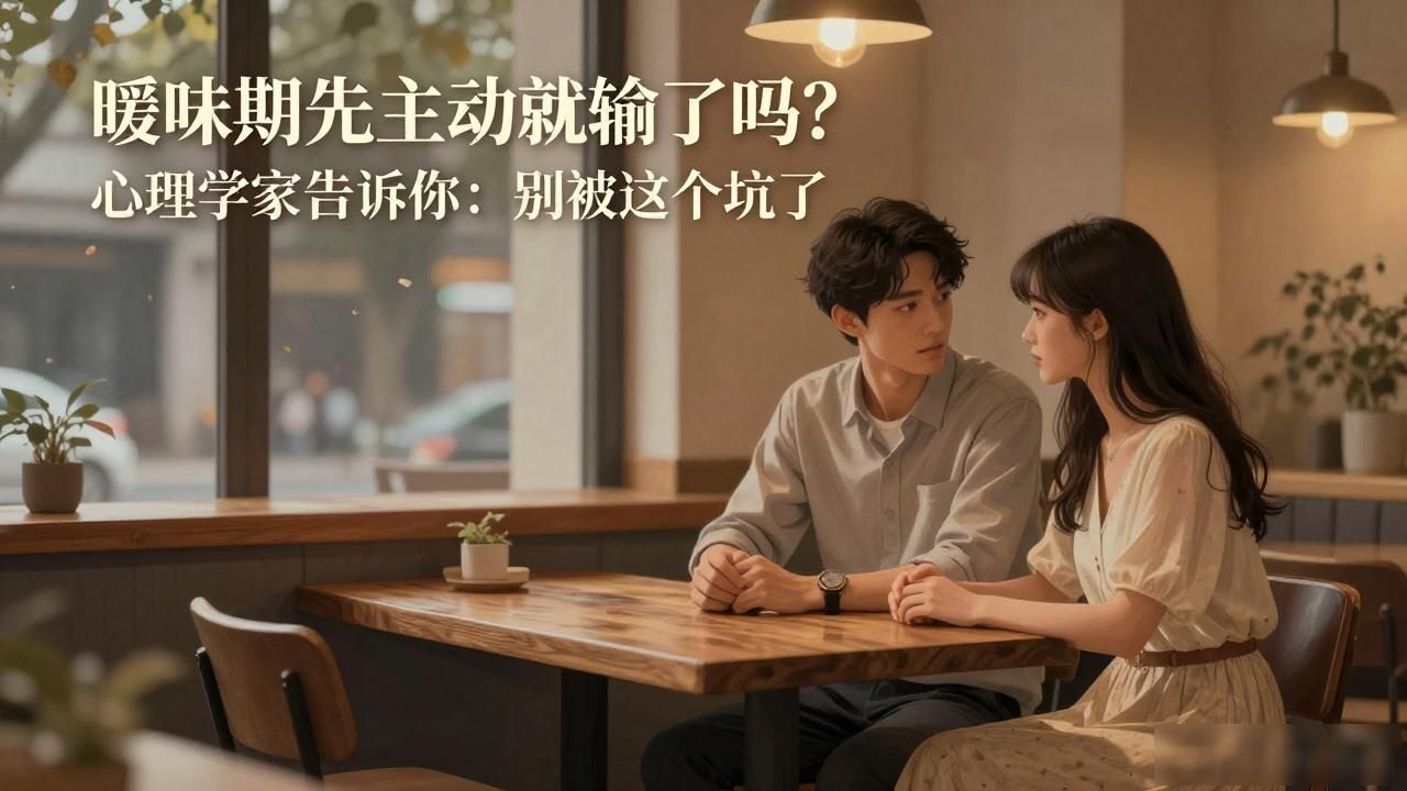 暧昧期先主动就输了吗？心理学家告诉你：别被这个坑了