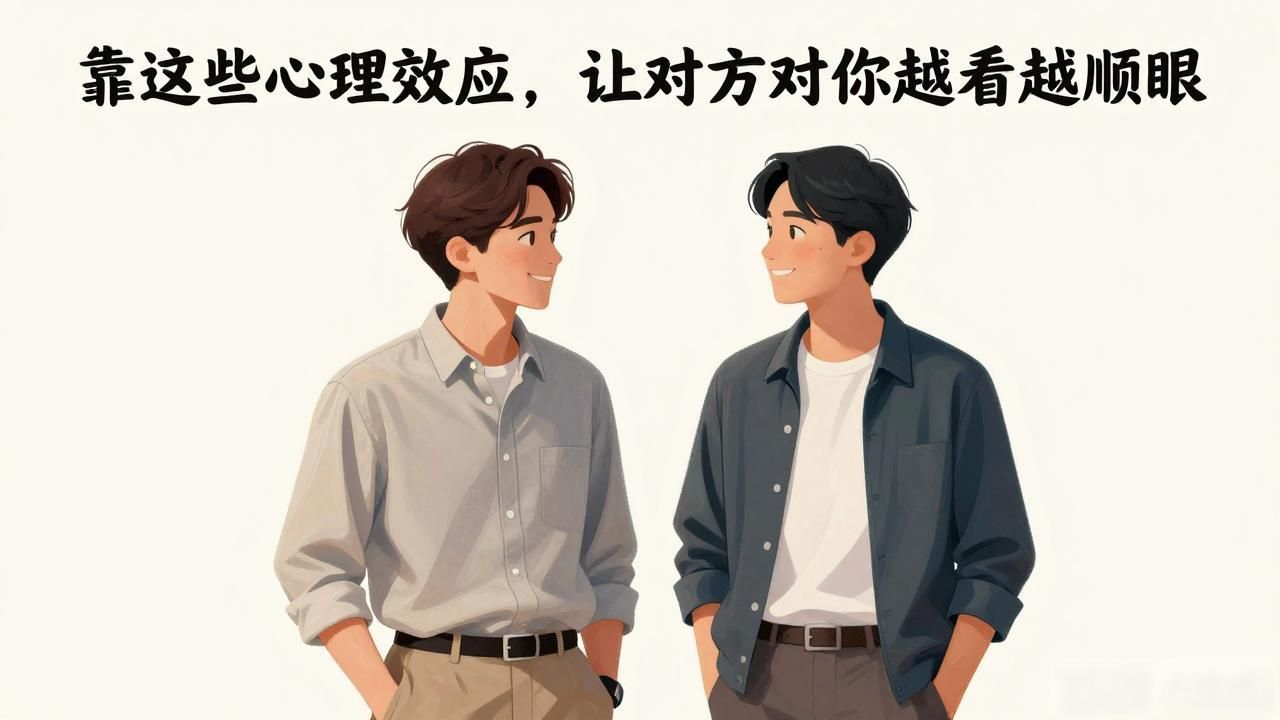 靠这些心理效应，让对方对你越看越顺眼