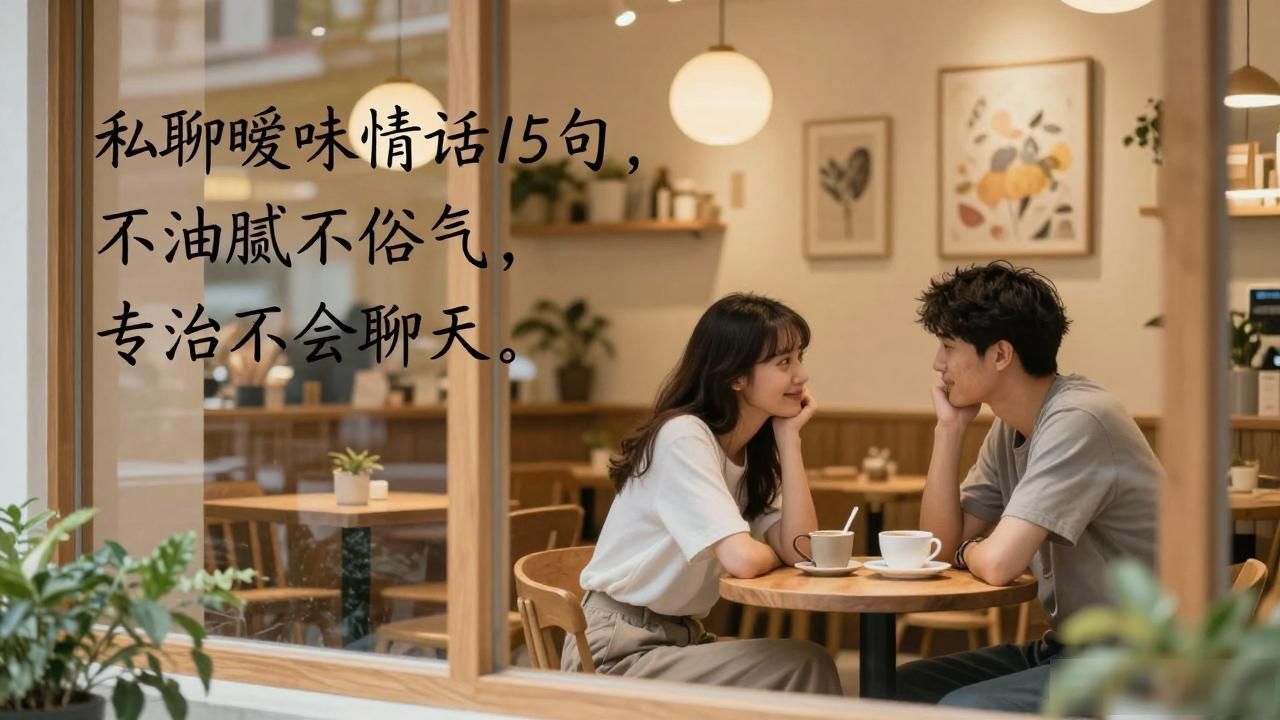 私聊暧昧情话15句，不油腻不俗气，专治不会聊天