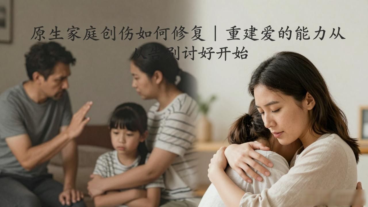 原生家庭创伤如何修复｜重建爱的能力从告别讨好开始
