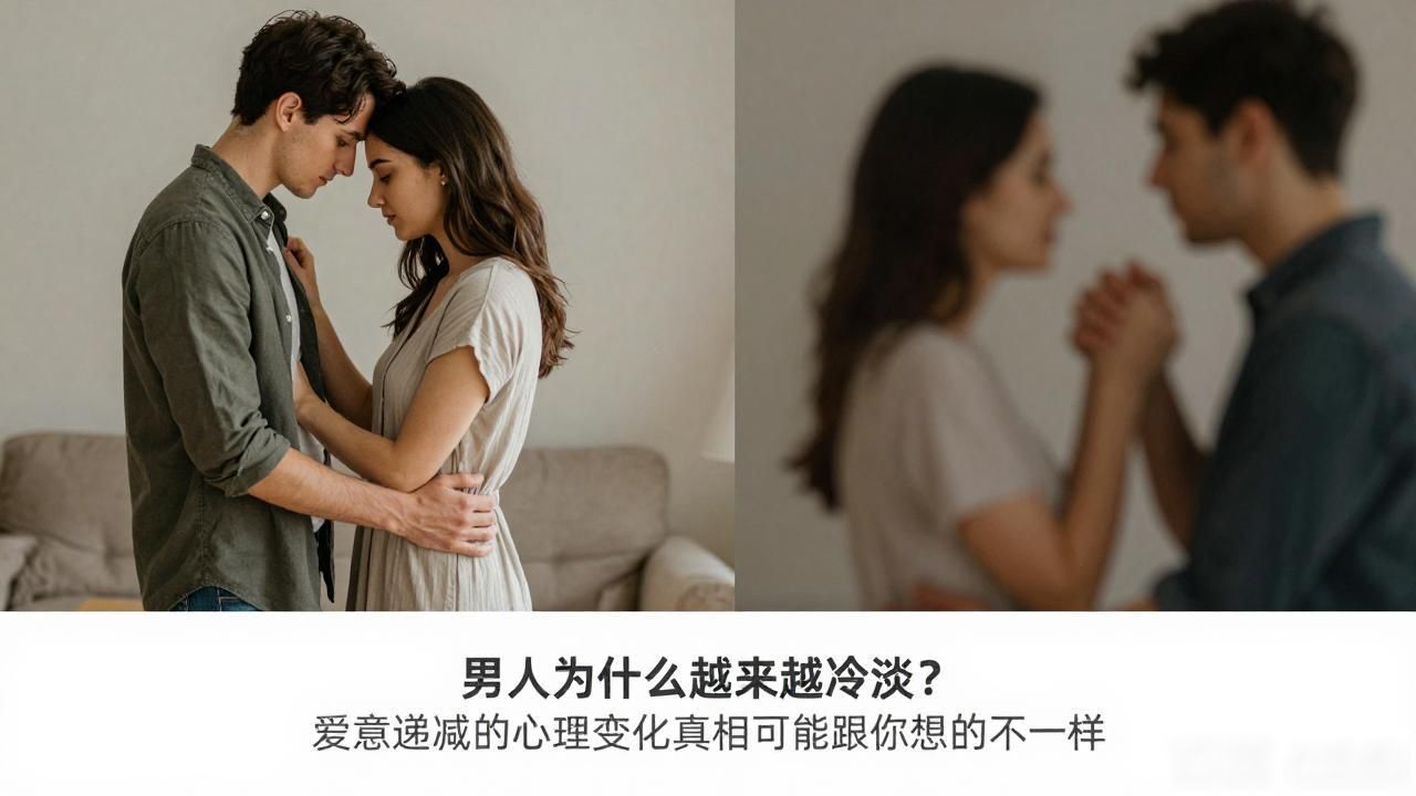 男人为什么越来越冷淡？爱意递减的心理变化真相可能跟你想的不一样