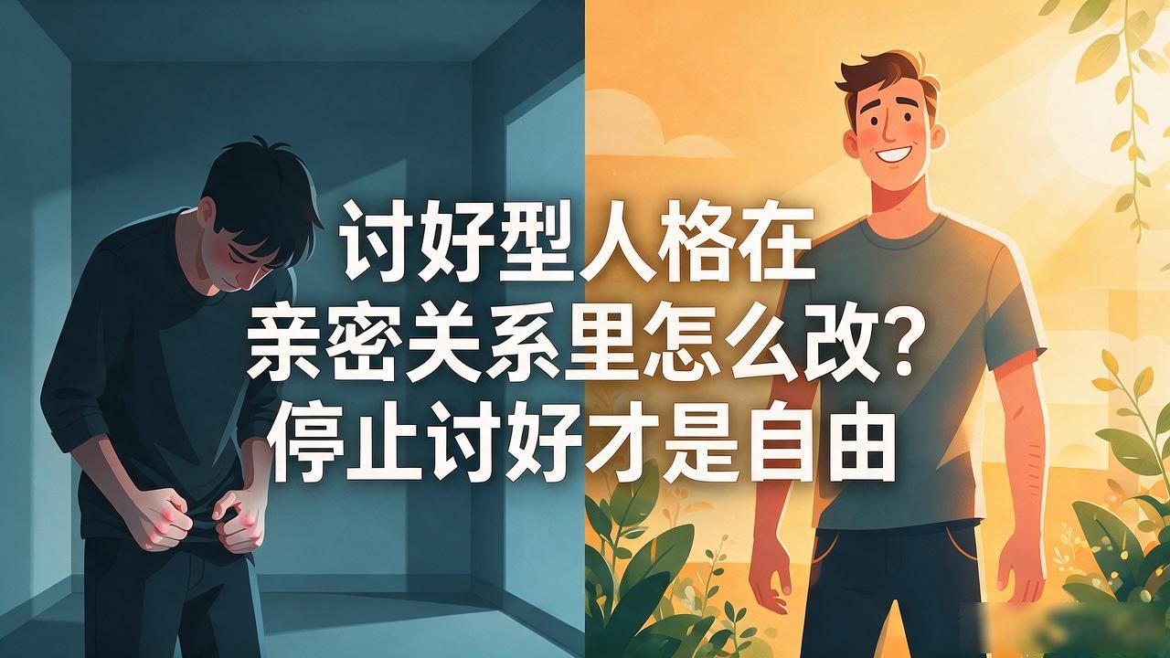 讨好型人格在亲密关系里怎么改？停止讨好才是自由